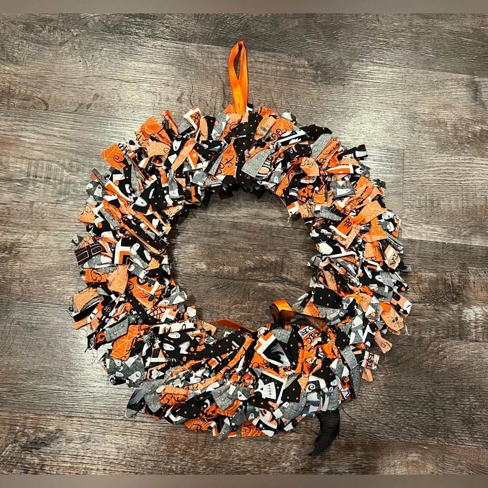 Handmade Halloween Wreath